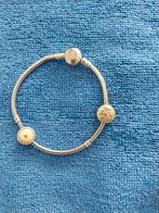 Pandora Armband met Bedels - 20cm, Sieraden, Tassen en Uiterlijk, Armbanden, Ophalen, Gebruikt, Met strass, Zilver