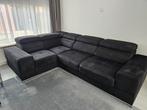 Prachtige zwarte bank – nieuwstaat – zsm ophalen, Huis en Inrichting, Banken | Complete zithoeken, Ophalen, Zo goed als nieuw