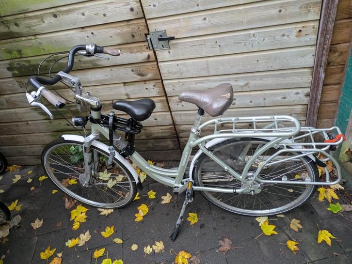 Mamafiets Sparta Amazone 4 life incl zadel op stang, Fietsen en Brommers, Fietsen | Dames | Moederfietsen, Gebruikt, Sparta, 56 cm of meer