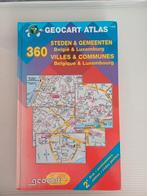 Stedenatlas Belgie & Luxemburg = Atlas des villes Belgique &, Europa, Zo goed als nieuw, Ophalen, Overige merken