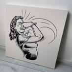 Canvas album covers Moderat 60x60 cm, Ophalen, Gebruikt, 50 tot 75 cm, Schilderij
