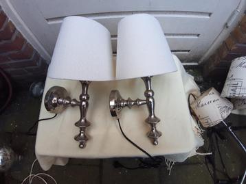 Wandlamp, R.V.S van Light & Living, heel mooi, incl. kapjes beschikbaar voor biedingen