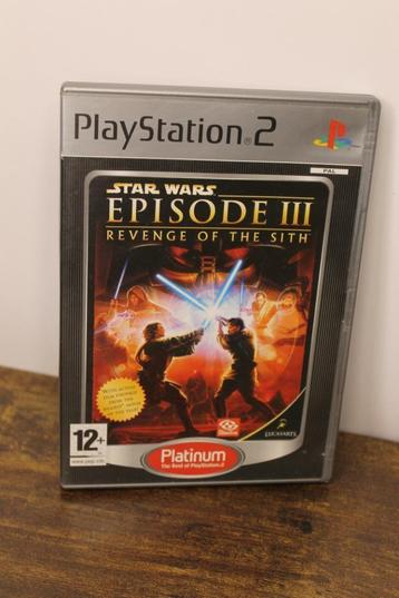 Star wars episode 3 revenge of the sith platinum ps2 beschikbaar voor biedingen