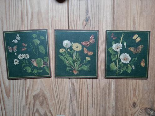 3 nostalgische onderzetters voor pannen (verzend gewijzigd, Antiek en Kunst, Curiosa en Brocante, Ophalen