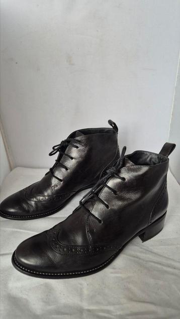 Mooie staat Paul Green zwart leren schoenen mt 4 / 37 beschikbaar voor biedingen