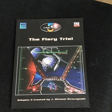 "Babylon 5 Roleplaying Game - The Fiery Trial (MGP 3331) beschikbaar voor biedingen