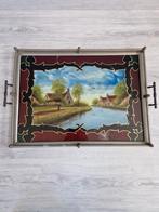 Dienblad, tevens te gebruik als schilderij., Antiek en Kunst, Ophalen of Verzenden