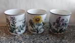 3 Bekers Villeroy & Boch Botanica, Ophalen of Verzenden, Zo goed als nieuw, Overige stijlen, Kop(pen) en/of Schotel(s)