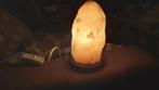 Zoutlamp Himalaya 18cm hoog, 10 cm breed, 1.620 gram, 220v, Ophalen of Verzenden, Overige typen