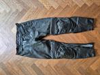 Zwarte leren motorbroek damesbroek 42, Evolution, Broek | leer, Ophalen of Verzenden, Dames