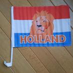Autovlag Nederlandse Vlag - Holland - Nieuw -, Nieuw, Versiering, Ophalen of Verzenden, Oranje of Koningsdag