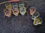 Vintage Borrelglaasjes met Rekje, Ophalen of Verzenden