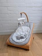 Blij'r Boris - Stoel hout 2 standen met speeltjes - Grijs, Kinderen en Baby's, Ophalen of Verzenden, Zo goed als nieuw