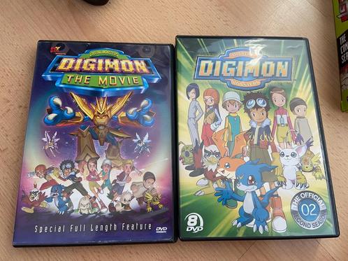 Digimon Season 2 + Movie (Zeldzaam!!) anime compleet!, Cd's en Dvd's, Dvd's | Tekenfilms en Animatie, Zo goed als nieuw, Anime (Japans)