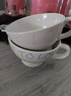 Bastion cappuccino/soepmok, Huis en Inrichting, Keuken | Servies, Ophalen of Verzenden, Zo goed als nieuw, Overige stijlen, Kop(pen) en/of Schotel(s)