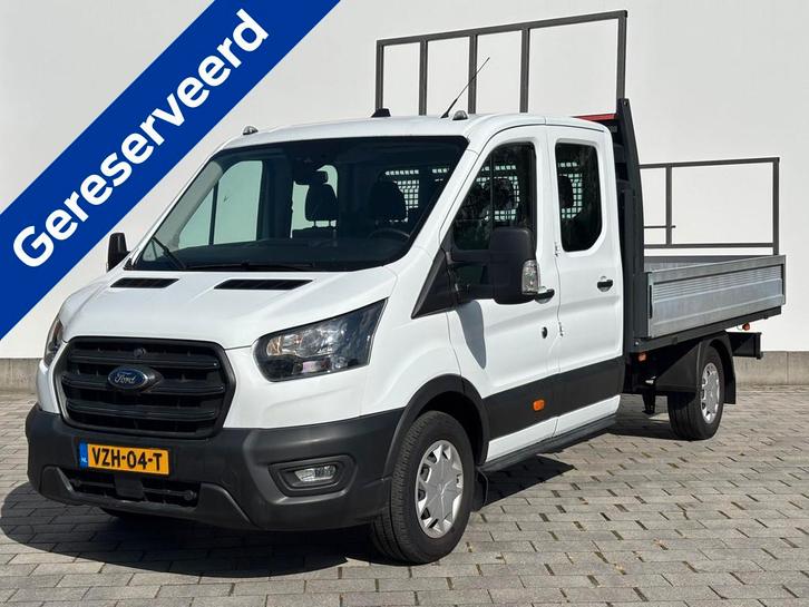 Ford Transit 350 2.0 TDCI L3H1 DC Trend RWD 7PERSOONS I OPEN, Auto's, Bestelauto's, Bedrijf, Te koop, ABS, Airconditioning, Alarm
