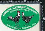 Sticker: Gemeentelijk Dierenpark Groene Meersen - Zedelgem (, Verzamelen, Ophalen of Verzenden, Dier en Natuur