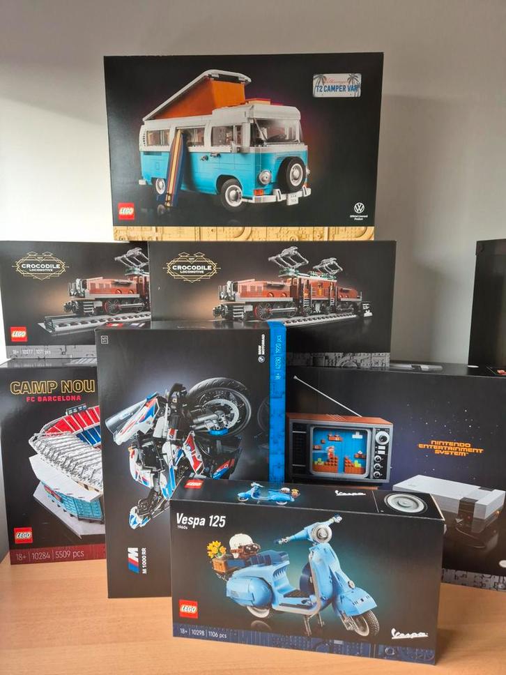 LEGO Collectie T2 bmw trein nintendo vespa crocodile - NIEUW, Kinderen en Baby's, Speelgoed | Duplo en Lego, Nieuw, Ophalen of Verzenden