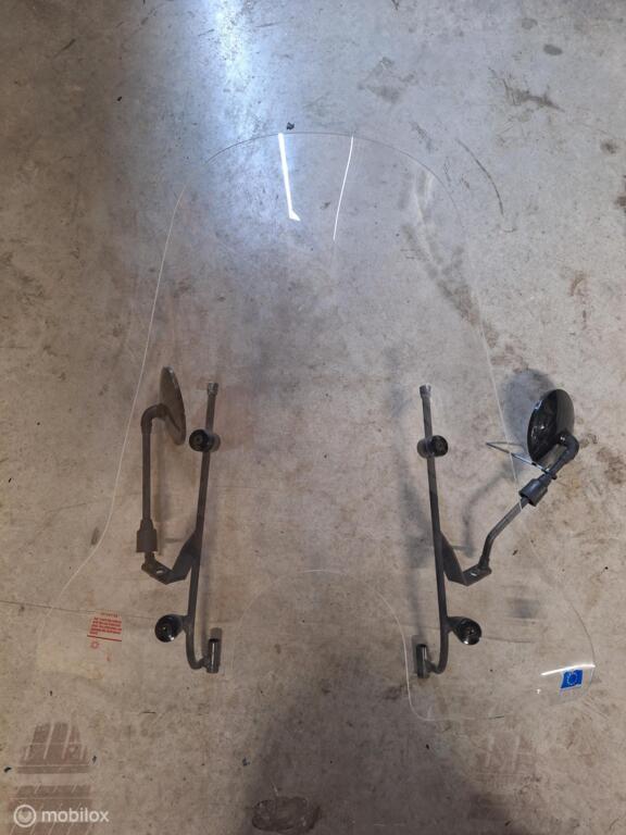 Windscherm hoog beugelset origineel La Souris Sourini, Fietsen en Brommers, Brommeronderdelen | Scooters, Gebruikt, Ophalen of Verzenden