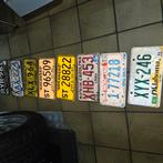 Diverse USA nummerplaten., Verzamelen, Ophalen of Verzenden