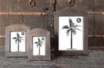 Sobere fotolijst, landelijke fotolijst, grijzige fotolijst, Huis en Inrichting, Woonaccessoires | Lijsten, Minder dan 50 cm, Nieuw