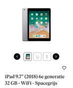 Apple iPad 9.7" (2018) 6e generatie, Computers en Software, Apple iPads, Ophalen of Verzenden, Zo goed als nieuw, Apple iPad, 32 GB
