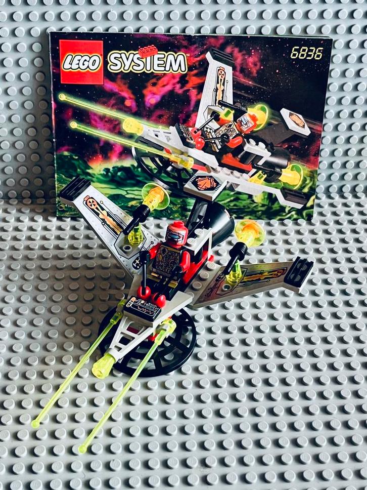 LEGO Space 6836 V-Wing Fighter, Kinderen en Baby's, Speelgoed | Duplo en Lego, Gebruikt, Lego, Complete set, Ophalen of Verzenden