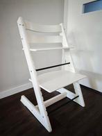 Witte Stokke Tripp Trapp (nieuw model) – gebruikt, Kinderen en Baby's, Kinderstoelen, Ophalen, Gebruikt, Meegroeistoel