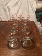 6 retro coupes, Verzamelen, Glas en Borrelglaasjes, Ophalen of Verzenden, Zo goed als nieuw, Frisdrankglas