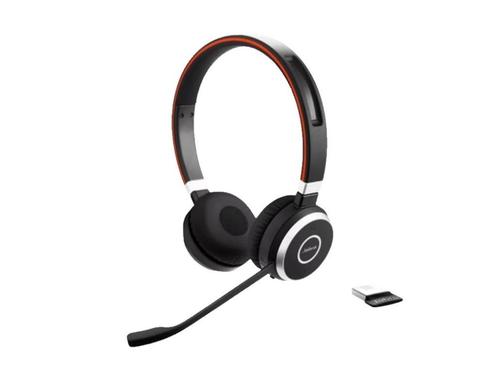 [NIEUW] Jabra Evolve 65 MS Stereo Bluetooth Headset, Computers en Software, Headsets, Nieuw, Over-ear, Draadloos, Inklapbare microfoon
