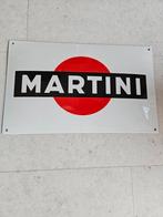 Martini reclamebord emaille, Ophalen of Verzenden, Gebruikt