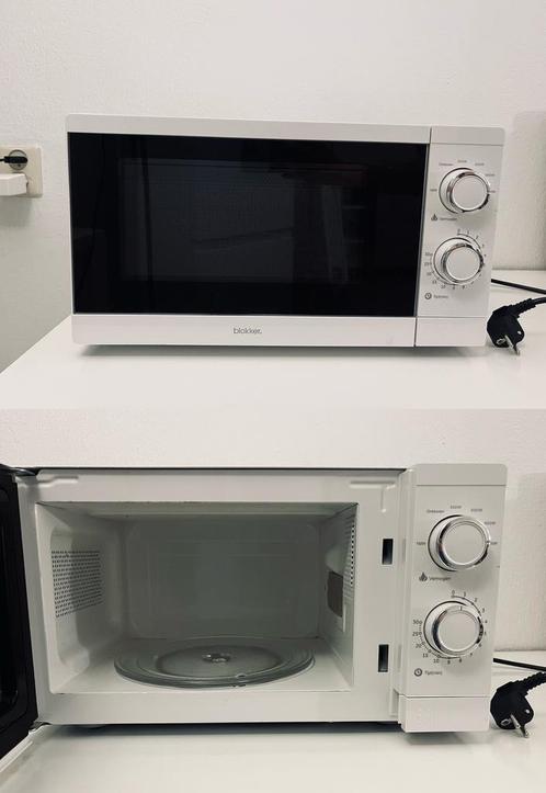 Blokker microwave/magnetron, Witgoed en Apparatuur, Magnetrons, Zo goed als nieuw, Vrijstaand, 45 tot 60 cm, Ophalen
