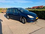 Peugeot 307 1.6 16V SW 7 zitplaatsen, Auto's, 65 €/maand, Stof, 4 cilinders, Blauw