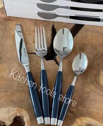 tupperware exclusieve royal blauwe prochef série bestek set beschikbaar voor biedingen