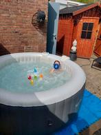 Spa jacuzzi 6 persoons, Tuin en Terras, Bubbelbaden en Hottubs, Ophalen, Gebruikt, Afdekzeil