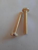 10-25-st Messing CILINDERKOP PAN bout (m8)x50 mm reparatie, Verzenden, Nieuw
