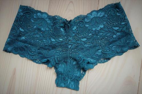 Mooie groen/ petrol-kleurige boxer of broekje: mt 36, Kleding | Dames, Ondergoed en Lingerie, Broekje of Short, Groen, Verzenden