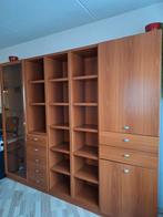 Kersenhouten wandmeubel, Ophalen, Gebruikt, 200 cm of meer, Kersenhout