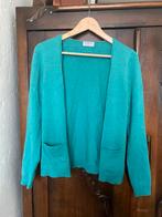 Superzachte zeegroene vest 100% cashmere mt.S, Kleding | Dames, Repeat, Ophalen of Verzenden, Zo goed als nieuw, Maat 36 (S)