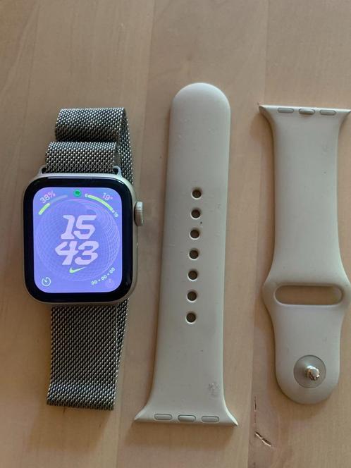Apple watch SE 40mm zilver, Sieraden, Tassen en Uiterlijk, Smartwatches, Gebruikt, iOS, Zilver, Afstand, Calorieverbanding, Conditie