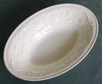 Nr  PP25: 1 Ovale cremekleurige Wedgwood schaal Patrician, Ophalen of Verzenden