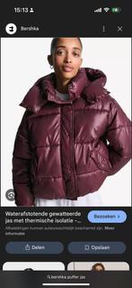 bershka puffer jas ruilen, Zo goed als nieuw, Maat 34 (XS) of kleiner, Rood, Bershka