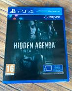 Hidden Agenda PS4 spel - PlayStation4, Spelcomputers en Games, Games | Sony PlayStation 4, Vanaf 16 jaar, Zo goed als nieuw, Ophalen