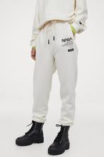 H&M witte joggers broek van zachte joggingstof maat S, H&M, Wit, Nieuw, Ophalen of Verzenden