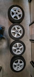 set 4x winterbanden op velg 185 / 60 / R15 steek 5x100, Auto-onderdelen, Gebruikt, Ophalen, Audi