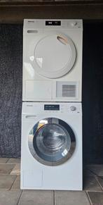 Miele 1600 toeren 8 kg set A++ wasmachine & warmtepompdroger, 8 tot 10 kg, Ophalen, Zo goed als nieuw, Minder dan 85 cm
