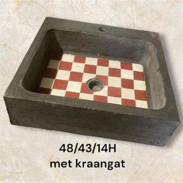 betonnen wasbakken gootsteenbak uitgietbak wastafel beschikbaar voor biedingen