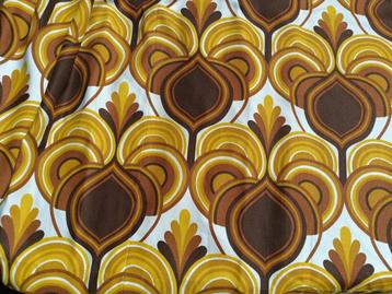 Origineel vintage psychedelisch gordijn 1.00 x 1.30 (GB2) beschikbaar voor biedingen