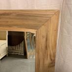 Spiegel (facet) – robuuste lijst - 120 x 80 cm - TTM Wonen, Huis en Inrichting, Woonaccessoires | Spiegels, TTM Wonen, Meubels – (Perzische) Tapijten en Woonaccessoires