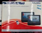 Salora Twin Portable DVD speler - Nieuw in doos, Audio, Tv en Foto, Dvd-spelers, Draagbaar, Nieuw, Ophalen of Verzenden, Overige merken